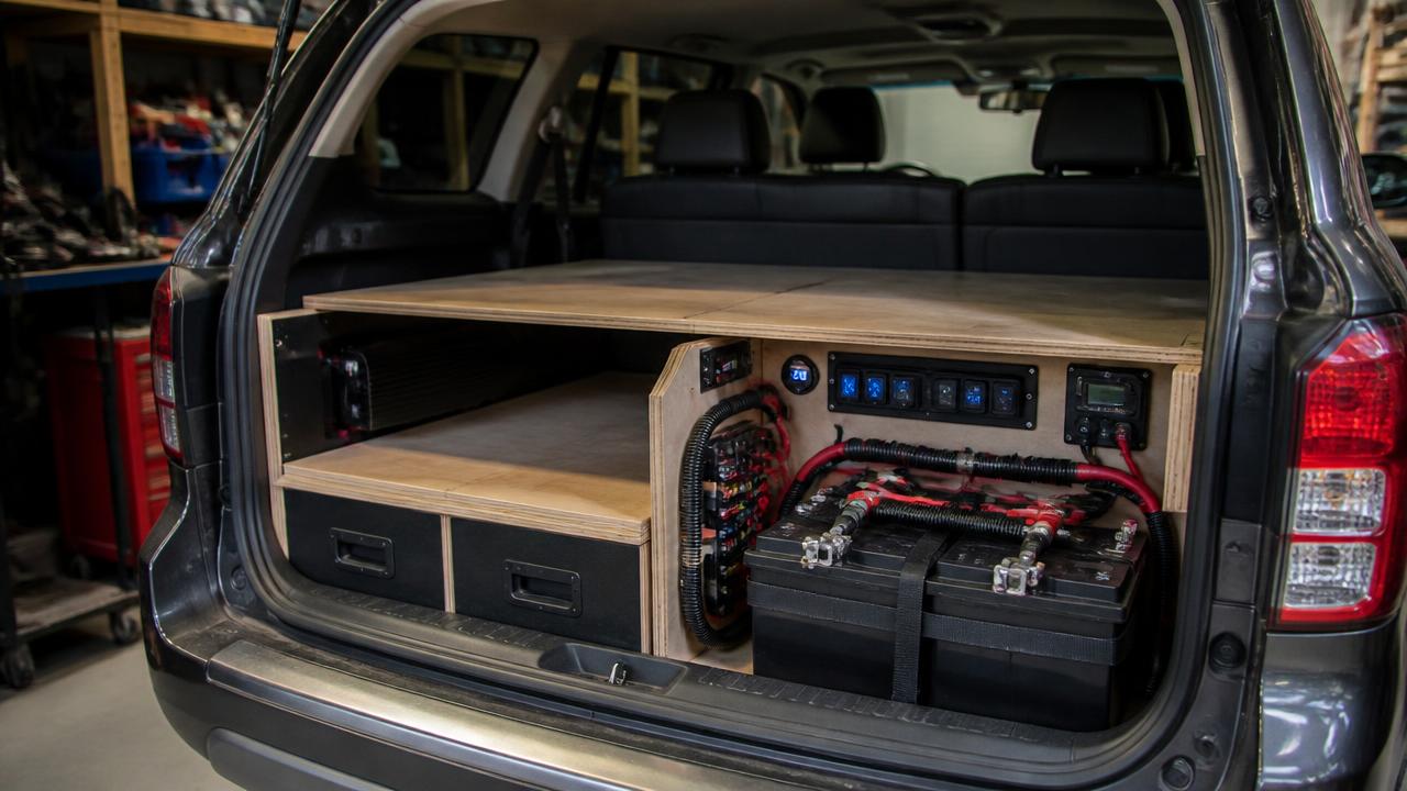 4WD Electrical Fit-Outs work in a professional auto electrical workshop